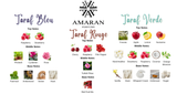 Taraf Collection Bundle | Taraf Bleu | Taraf Verde | Taraf Rouge | 100 ML (3.4 FL OZ) Eau De Parfum Unisex By Amaran
