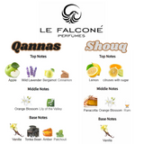 The Panther Bundle | Shouq Women | Qannas Men | 90 ML (3.0 FL OZ) Eau De Parfum By Le Falcone