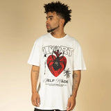 Men THRT DENIM Web Made T-Shirt