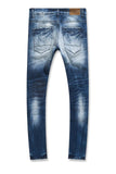 Men JORDAN CRAIG Gradient Color Ribbing Jean