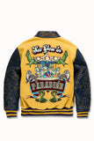 Men JORDAN CRAIG Smoke & Mirrors Varsity Jacket
