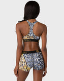 Women ETHIKA Golden Twist Sports Bra