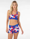 Women ETHIKA Freedom Camo Staple Boy Shorts