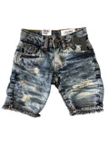 Little Kids EVOLUTION Wild Tiger Denim Shorts