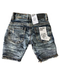 Little Kids EVOLUTION Wild Tiger Denim Shorts