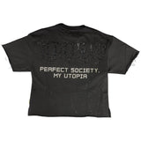 Men BKYS Utopia Cropped T-Shirt