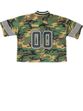 Men KINDRED Drop-Shoulder Cropped Mesh Jersey