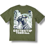 Men DENIMICITY Goatest Of All Stoned Out Oversize T-Shirt