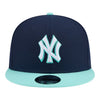 Men NEW ERA 9Fifty New York Yankees Two-Tone Color Pack Snapback