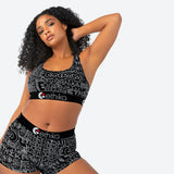 Women ETHIKA Black Book Sports Bra