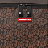 Unisex SPRAYGROUND Split Henny Money Check Duffle Bag