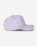 MEN KING APPAREL STEPNEY CURVED PEAK CAP LAVENDER
